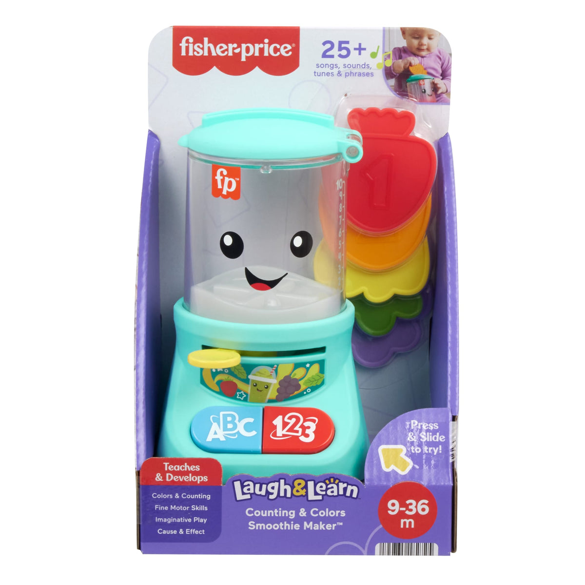 Fisher-Price Laugh & Learn Counting & Colors Smoothie Maker (HRP19)