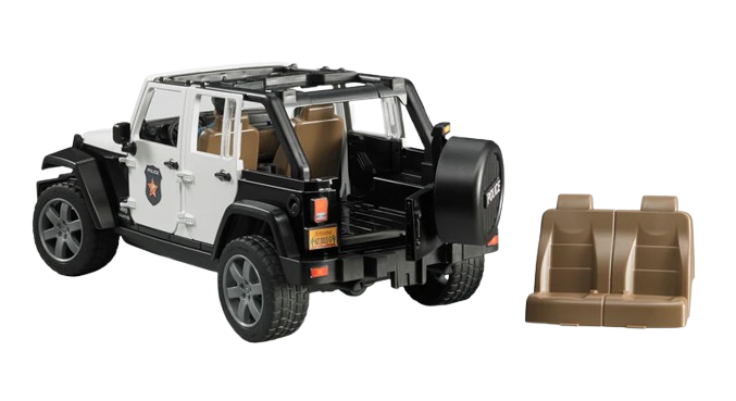 Bruder Jeep Wrangler Unlimited Rubicon Police with Officer (02526)