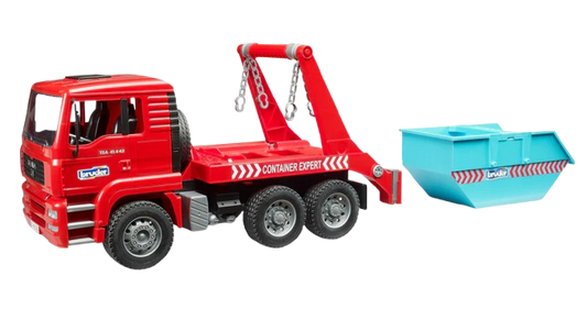 Bruder MAN TGA Skip Container Loader Truck (02741)