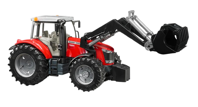 Bruder Massey Ferguson 7624 Tractor with Frontloader (03047)