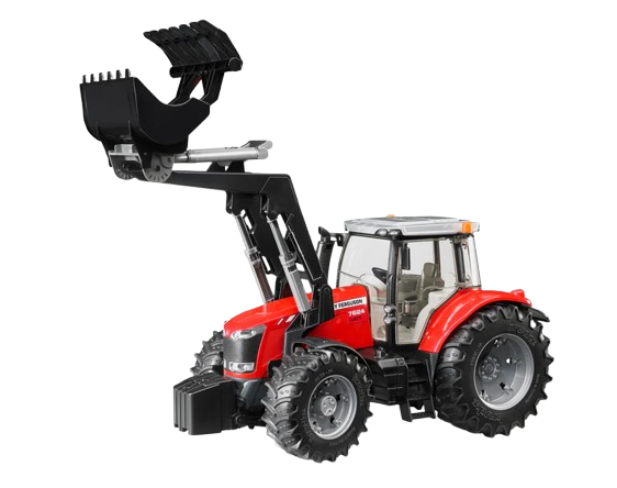 Bruder Massey Ferguson 7624 Tractor with Frontloader (03047)