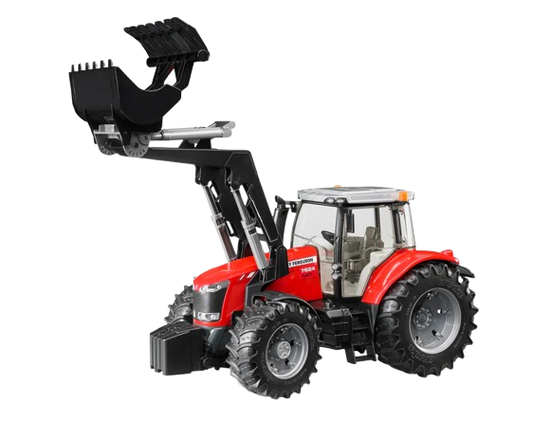 Bruder Massey Ferguson 7624 Tractor with Frontloader (03047)