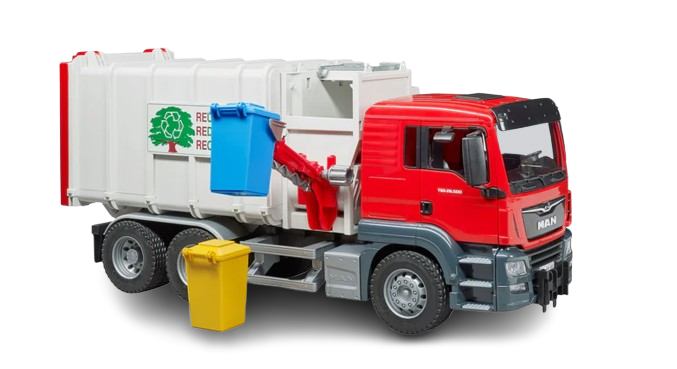 Bruder MAN TGS Side-Loading Garbage Truck (03761)