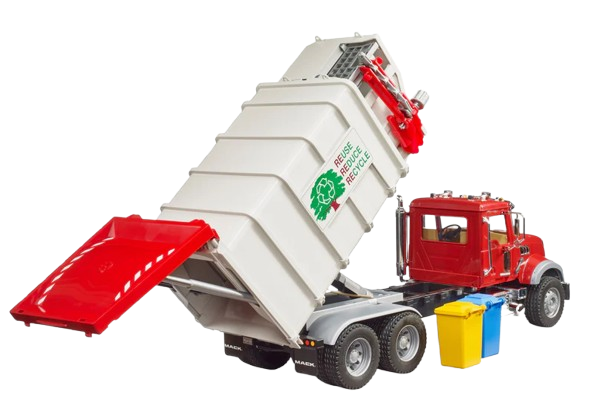 Bruder MACK Granite Side-Loading Garbage Truck (02811)