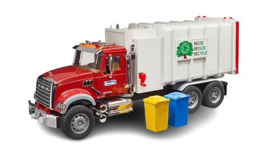 Bruder MACK Granite Side-Loading Garbage Truck (02811)