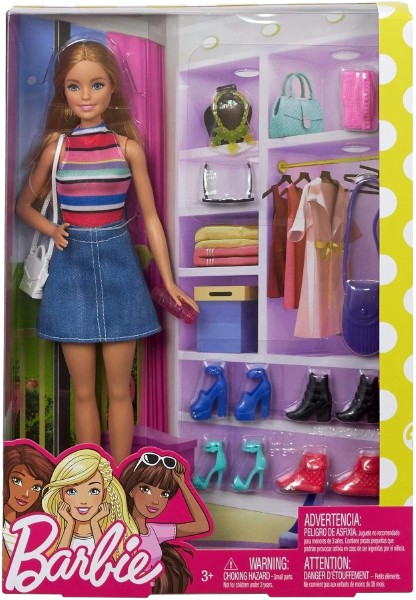 Barbie Doll & Accessories Pack (FVJ42)