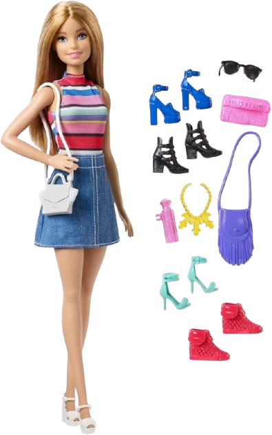 Barbie Doll & Accessories Pack (FVJ42)