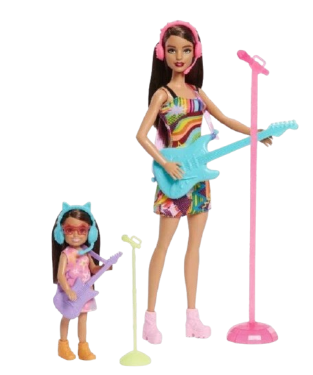 Barbie & Chelsea Pop Star Sisters Playset (HGM61)
