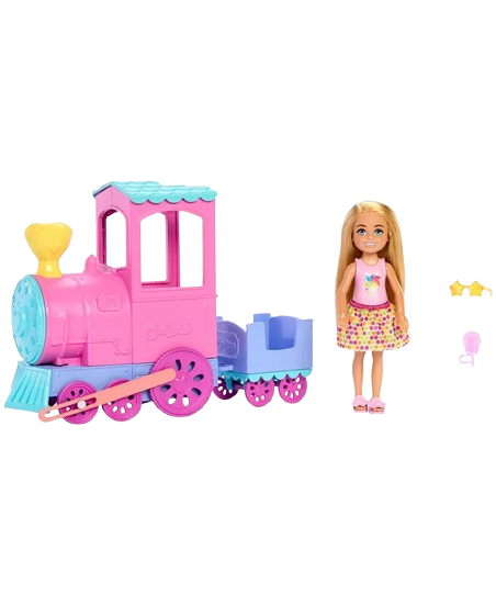 Barbie Chelsea Day at the Fair Train Playset (JFL60)