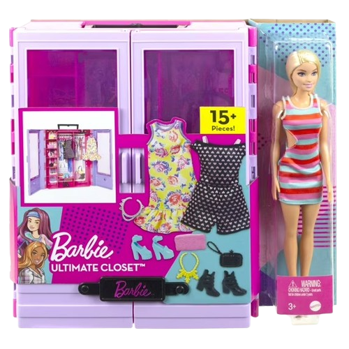 Barbie Ultimate Closet Doll & Playset (HJL66)