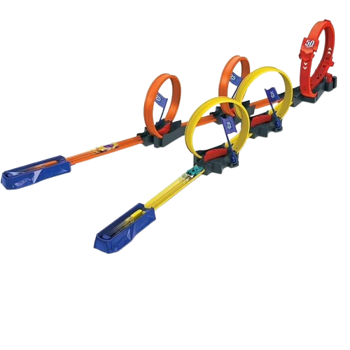 Hot Wheels Multi-Loop Race Off Playset (HDR83)