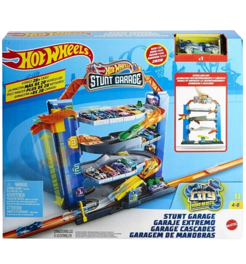Hot Wheels City Stunt Garage Playset (GNL70)