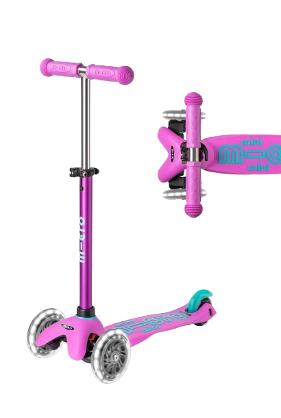 Micro Mini LED Scooter - Lavender