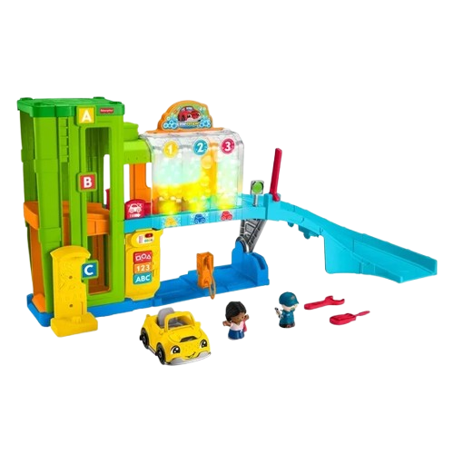 Fisher-Price Little People Light-Up Learning Garage (HLV87)
