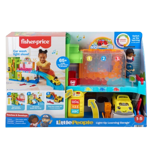 Fisher-Price Little People Light-Up Learning Garage (HLV87)