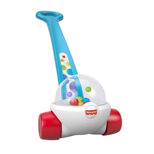 Fisher-Price Corn Popper Push Toy — Blue (HBT55)