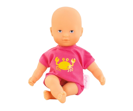 Corolle Mini Bath Doll — Pink