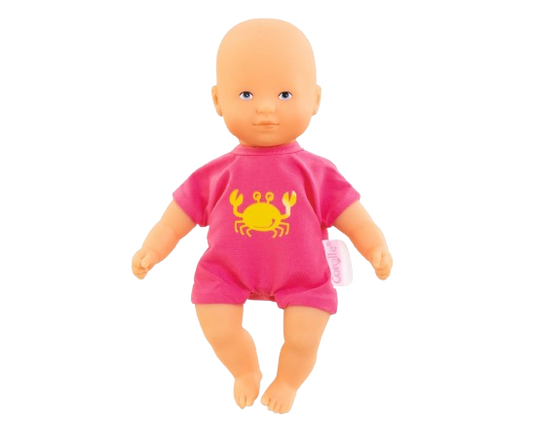 Corolle Mini Bath Doll — Pink