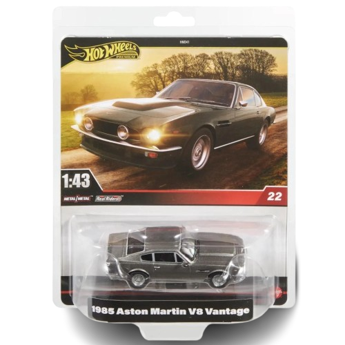 Hot Wheels Premium 1:43 1985 Aston Martin V8 Vantage Die-Cast