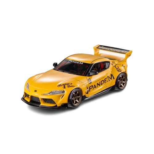 Hot Wheels Premium 1:43 Toyota GR Supra Pandem Widebody Die-Cast (Yellow)
