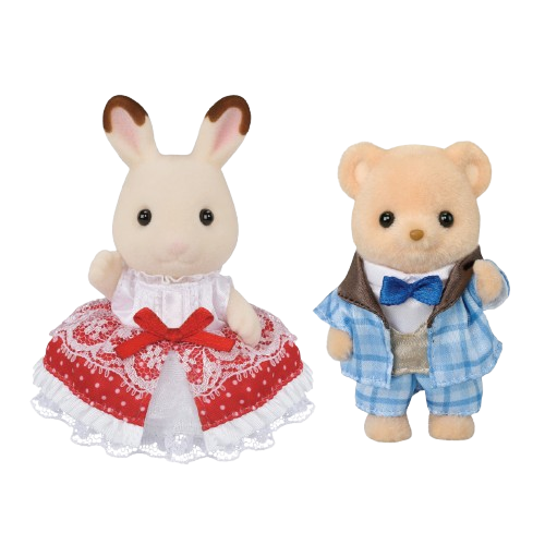 Calico Critters Anniversary Friends Set - Freya & Theo (40th Anniversary)