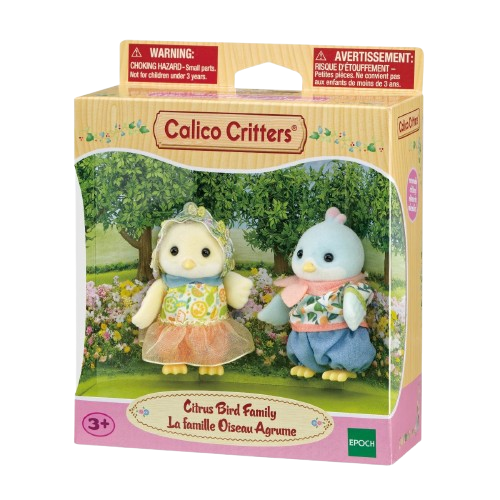 Calico Critters Citrus Bird Family