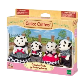 Calico Critters Dalmatian Family