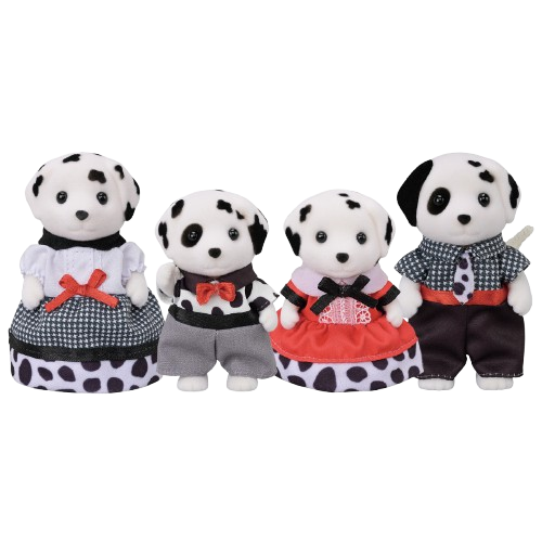 Calico Critters Dalmatian Family
