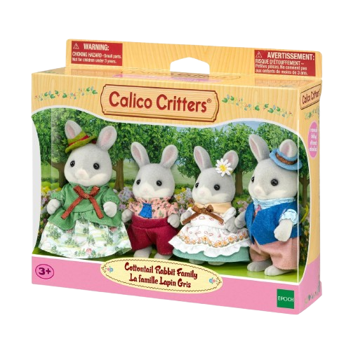 Calico Critters Cottontail Rabbit Family