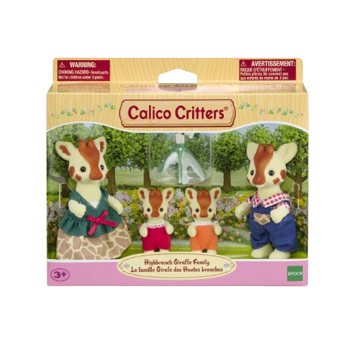 Calico Critters Highbranch Giraffe Family
