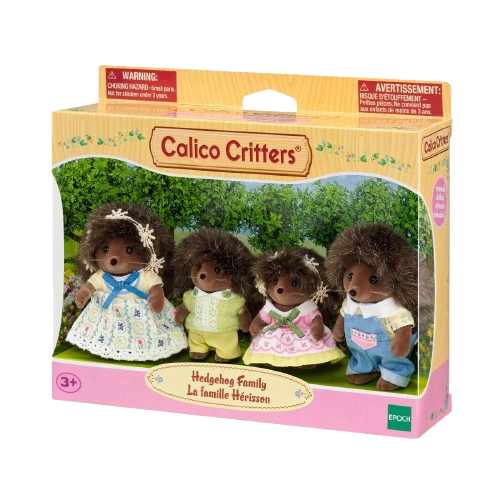 Calico Critters Pickleweeds Hedgehog Family