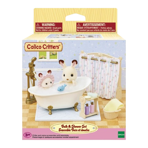 Calico Critters Bath & Shower Set
