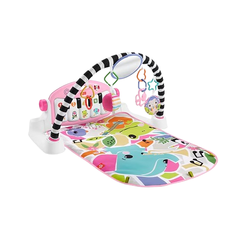 Fisher-Price Glow and Grow Kick & Play Piano Gym — Pink (HRB14)