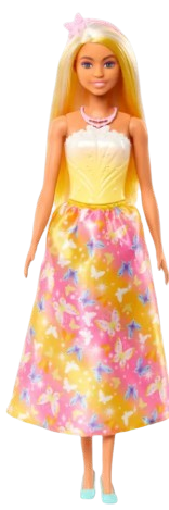 Barbie Dreamtopia Princess Doll with Purple & Pink Hair (HRR07)