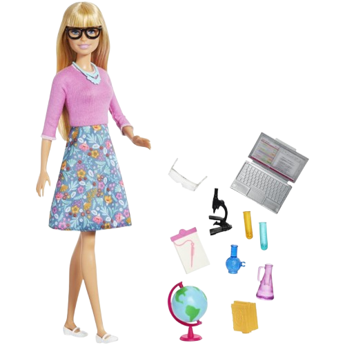 Barbie Teacher Doll & Playset (GJC23)