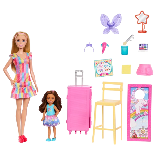 Barbie Day at the Fair Face Paint Playset (JFL61)
