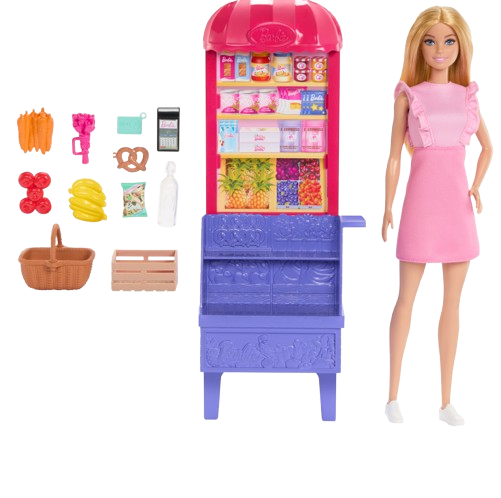 Barbie & Teresa Recipe for Friendship: Malibu at the Market Doll & Playset (JCT05)