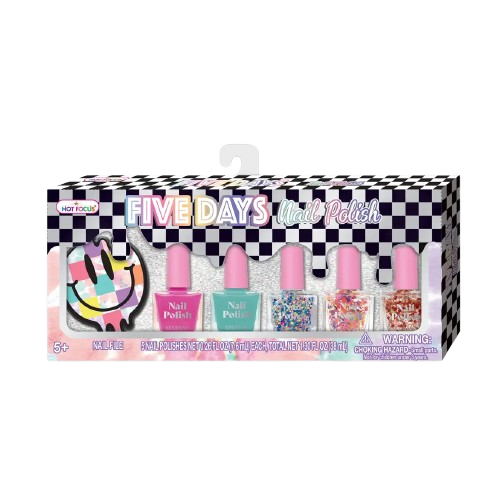 Hot Focus Five Days Nail Polish, Cool Vibes 020CV