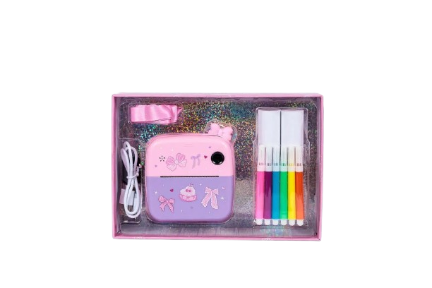 Snap Pop Instant Print Camera, Bowtiful 591BT
