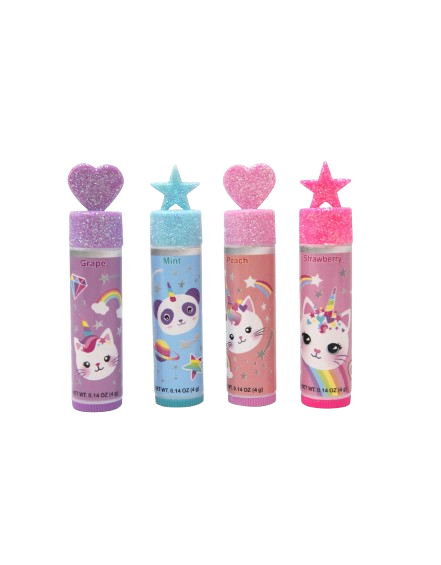 Hot Focus Caticorn Lip Balm Set 089CAT