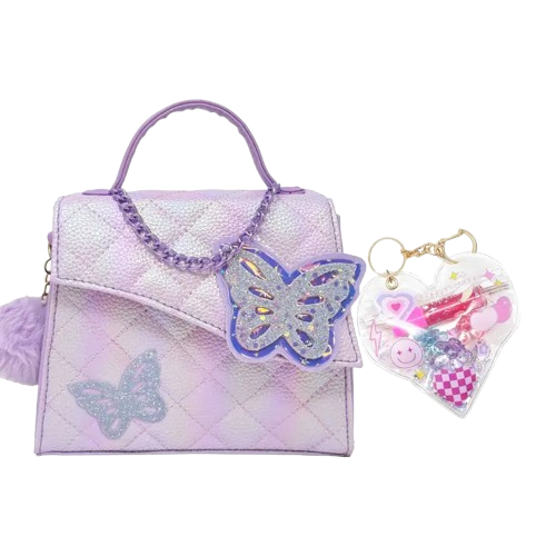 Fancy Crossbody Handbag, Tie Dye Butterfly 724TB