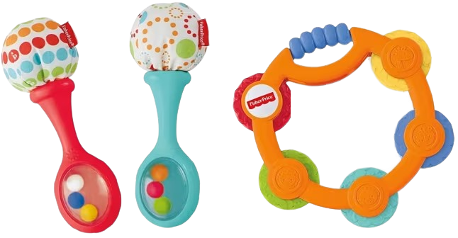Fisher-Price Tambourine & Maracas Gift Set (DPY77)
