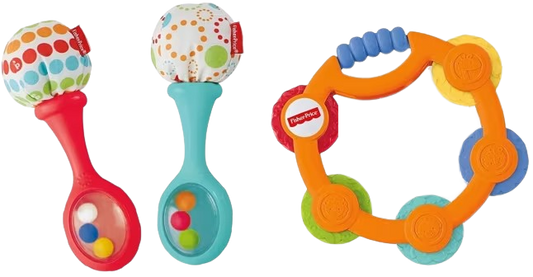 Fisher-Price Tambourine & Maracas Gift Set (DPY77)