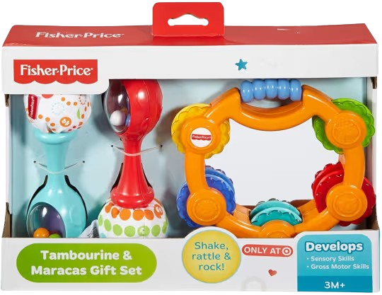 Fisher-Price Tambourine & Maracas Gift Set (DPY77)