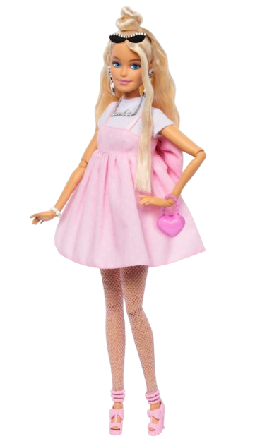 Barbie Deluxe Style Fashion Doll - Blonde Barbiecore Look