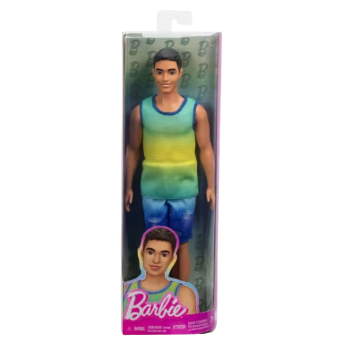 Barbie Fashionistas Ken Doll in Blue-Green Ombre Tank