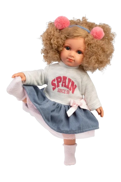 Llorens Melanie 13.8" Soft Body Fashion Doll (LL53557)
