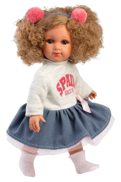 Llorens Melanie 13.8" Soft Body Fashion Doll (LL53557)