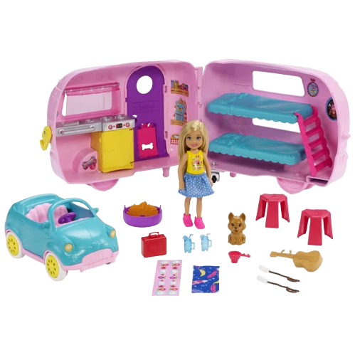 Barbie Club Chelsea Camper Playset (FXG90)