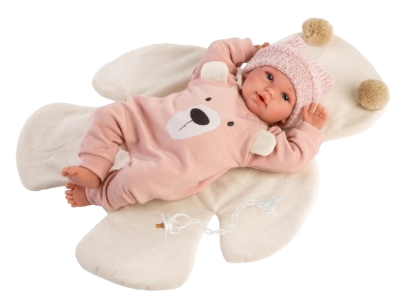 Llorens Claudia 14.2" Crying Articulated Newborn Doll (LL63644)